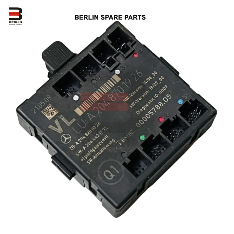 MERCEDES-BENZ C CLASS  W204  DOOR CONTROL MODULE, USED PARTS, 2048701926