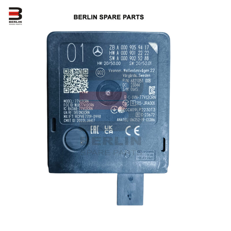MERCEDES-BENZ C CLASS  W206  BLIND SPOT RADAR SENSOR, USED PARTS, 0009059417