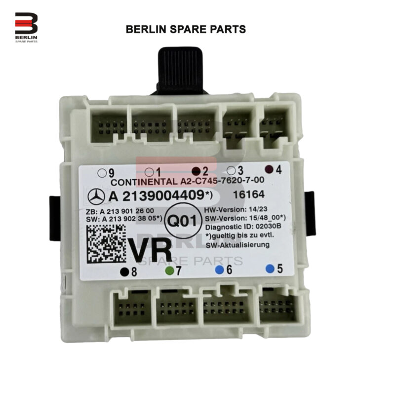 MERCEDES-BENZ E CLASS  W213  DOOR CONTROL MODULE, USED PARTS, 2139004409