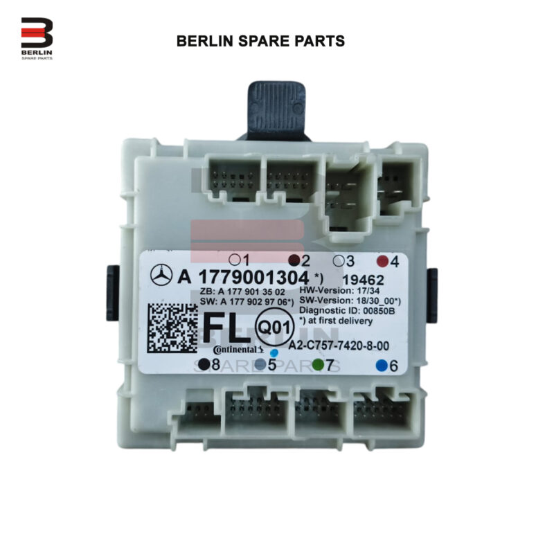 MERCEDES-BENZ A CLASS  W177  DOOR CONTROL MODULE, USED PARTS, 1779001304
