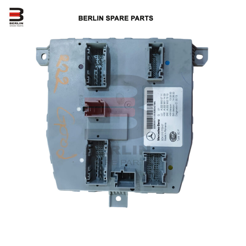 MERCEDES-BENZ S CLASS  W222  SAM CONTROL MODULE, USED PARTS, 2229005711