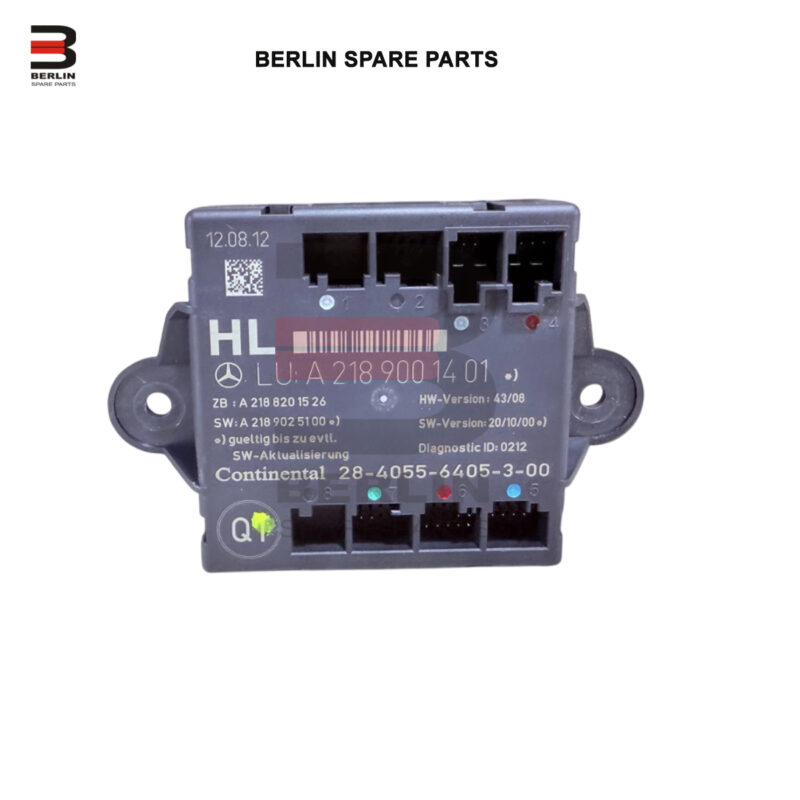 MERCEDES-BENZ C CLASS  W204  DOOR CONTROL MODULE, USED PARTS, 2189001401