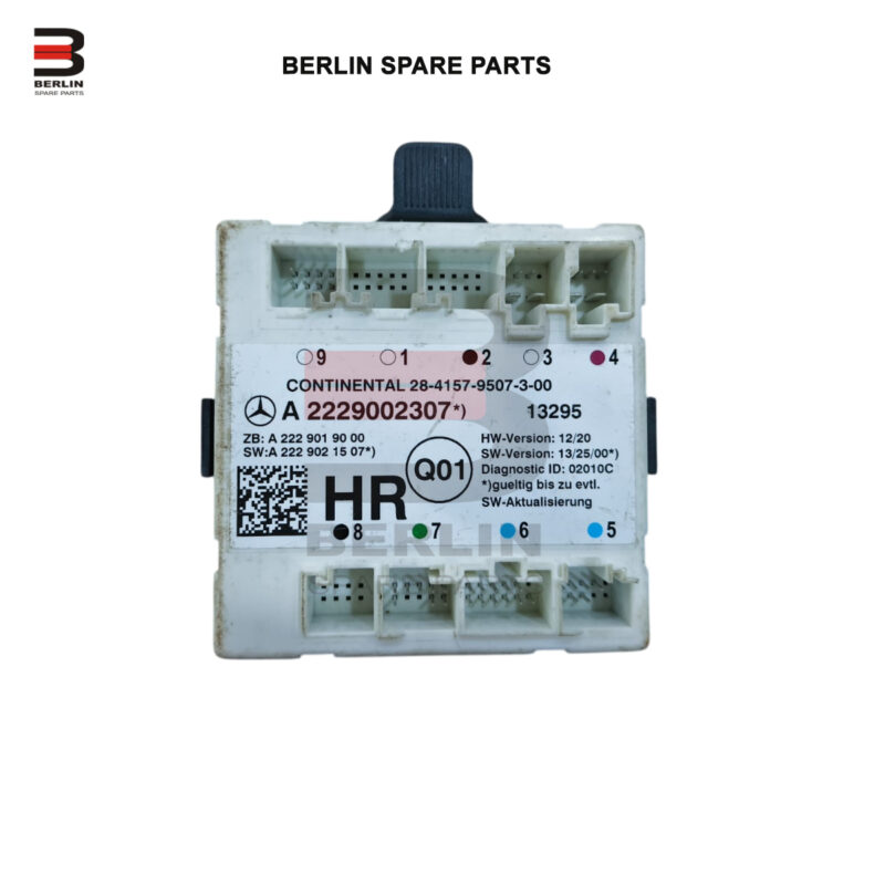 MERCEDES-BENZ S CLASS  W212  DOOR CONTROL MODULE, USED PARTS, 2229002307