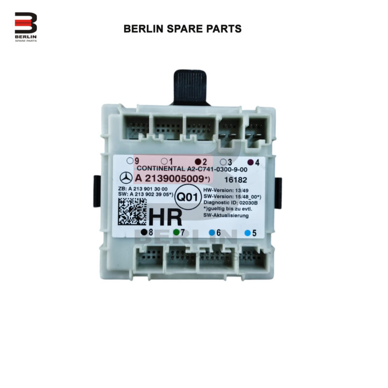 MERCEDES-BENZ E CLASS  W213  DOOR CONTROL MODULE, USED PARTS, 2139005009