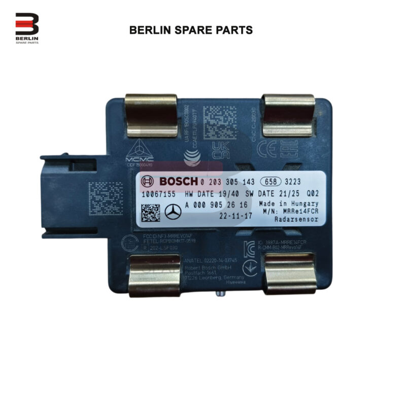 MERCEDES-BENZ A CLASS  W177  DISTRONIC RADAR SENSOR, ATC, 0009052616