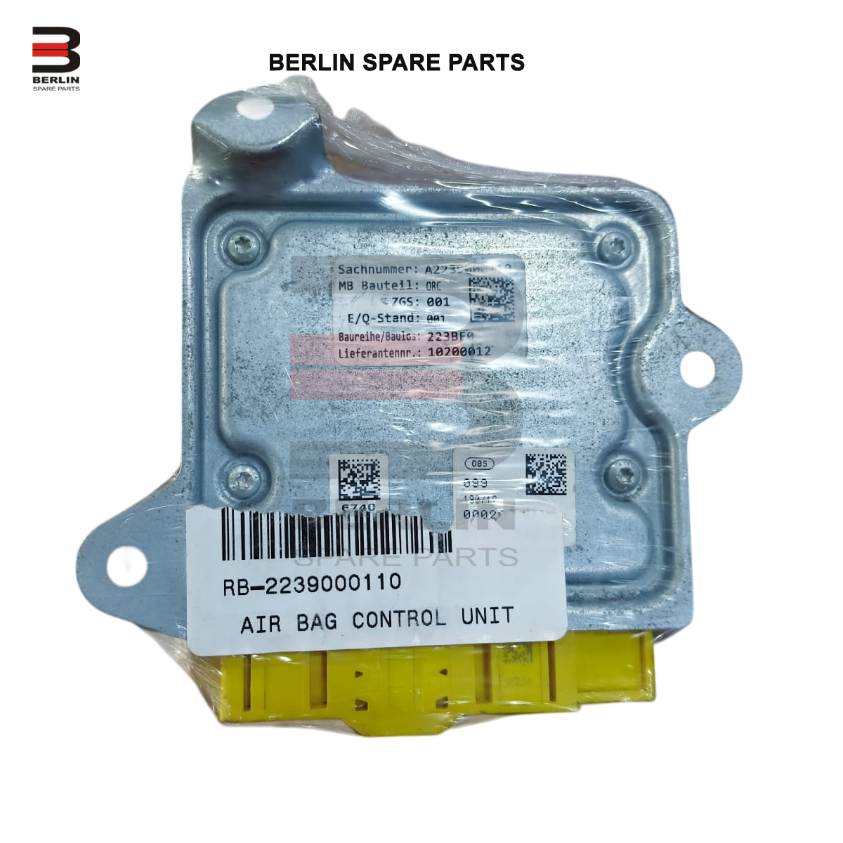 MERCEDES-BENZ S CLASS W223 AIR BAG CONTROL UNIT, ATC, 2239000110 - Image 2