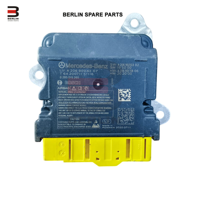 MERCEDES-BENZ C CLASS  W206  AIR BAG CONTROL UNIT, ATC, 2069004207