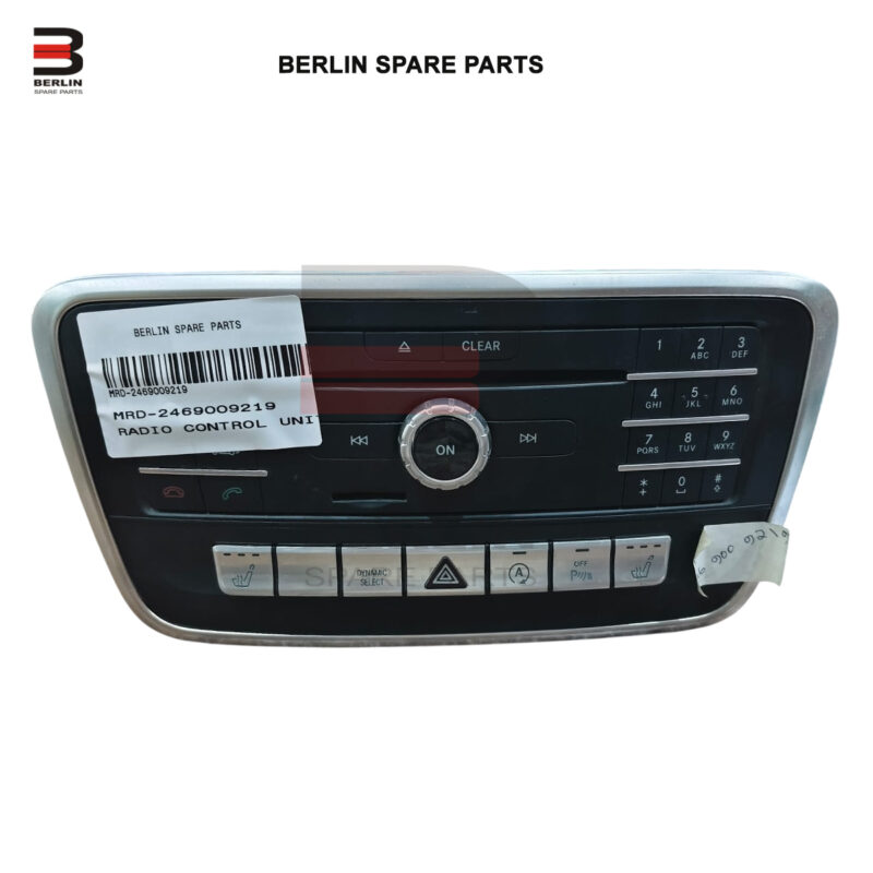 MERCEDES BENZ A CLASS W176 AUDIO HEAD UNIT, USED PARTS, 2469009219