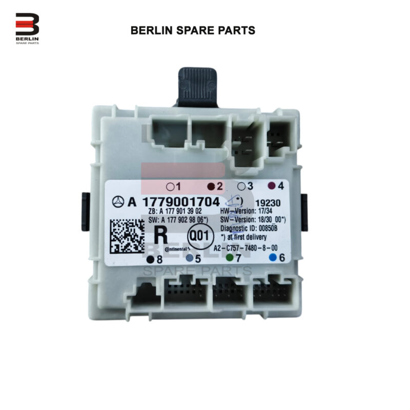 MERCEDES-BENZ A CLASS  W177  DOOR CONTROL MODULE, USED PARTS, 1779001704