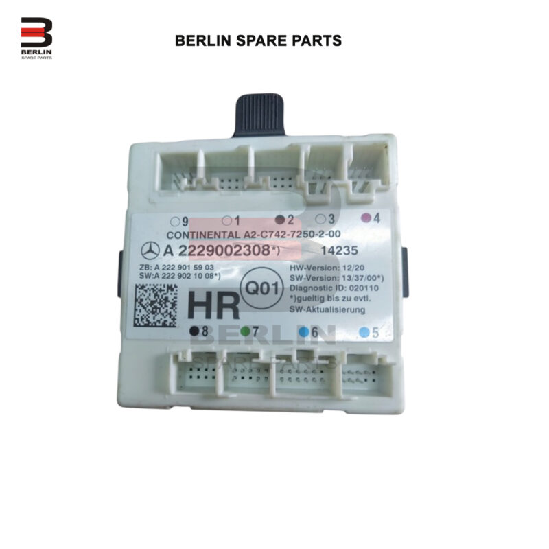 MERCEDES-BENZ C CLASS  W205  DOOR CONTROL MODULE, USED PARTS, 2229002308