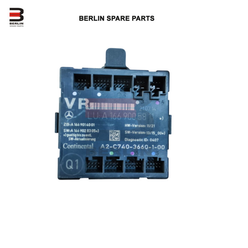 MERCEDES-BENZ M CLASS  W166  DOOR CONTROL MODULE, USED PARTS, 1669005811