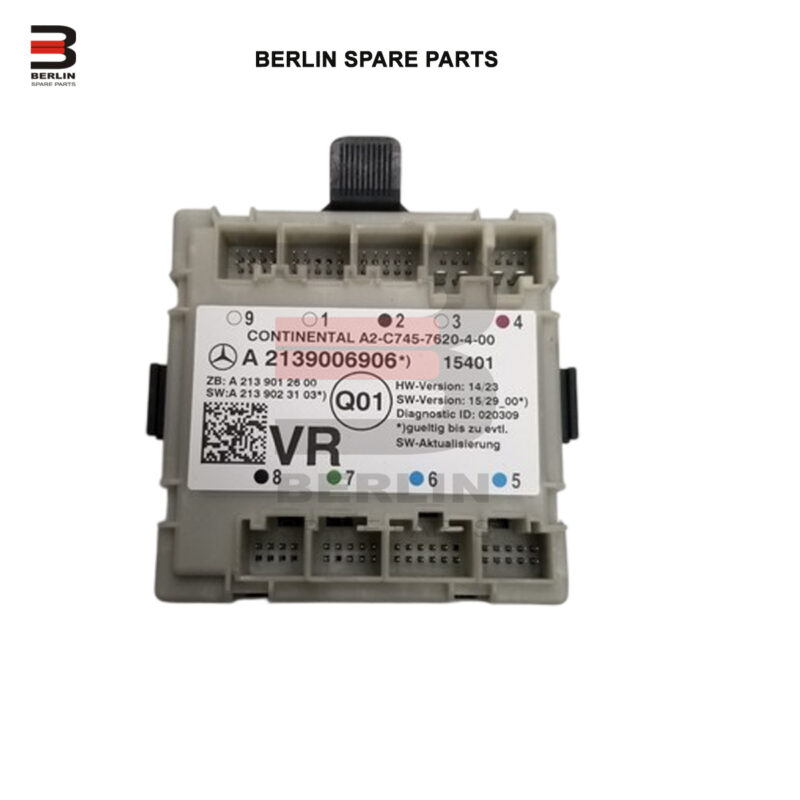 MERCEDES-BENZ E CLASS  W213  DOOR CONTROL MODULE, USED PARTS, 2139006906