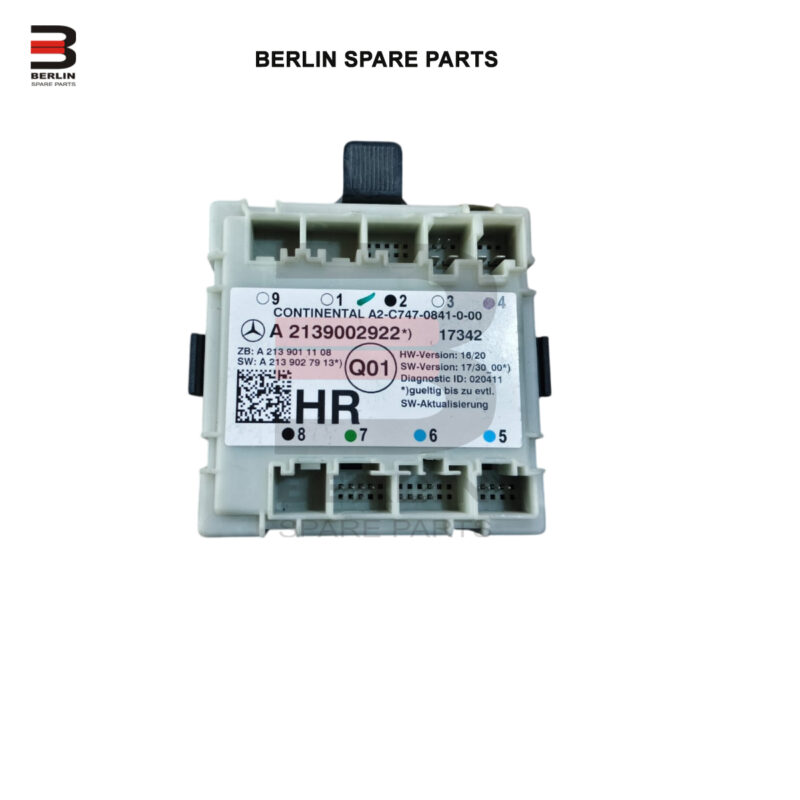 MERCEDES-BENZ C CLASS  W205  DOOR CONTROL MODULE, USED PARTS,  2139002922