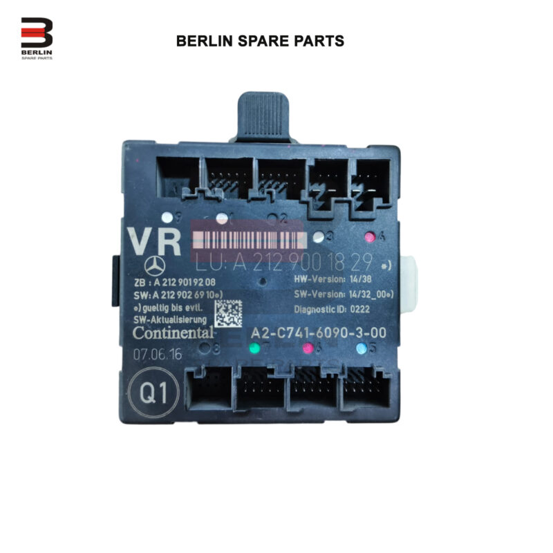 MERCEDES-BENZ E CLASS  W212  DOOR CONTROL MODULE, USED PARTS, 2129001829