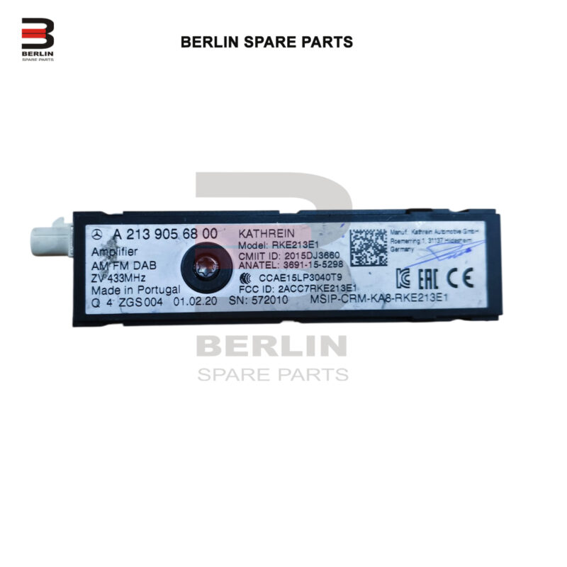 MERCEDES BENZ B CLASS W247 AERIAL ANTENNA AMPLIFIER, ATC, 2139056800