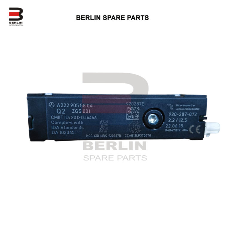 MERCEDES BENZ C CLASS W205 AERIAL ANTENNA AMPLIFIER, USED PARTS, 2229055804