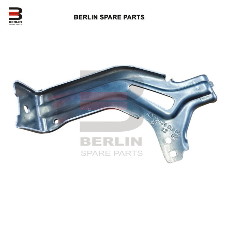 MERCEDES BENZ S CLASS W222 FRONT BUMPER RIGHT IMPACT BAR BRACKET, CHINA, 2226260314
