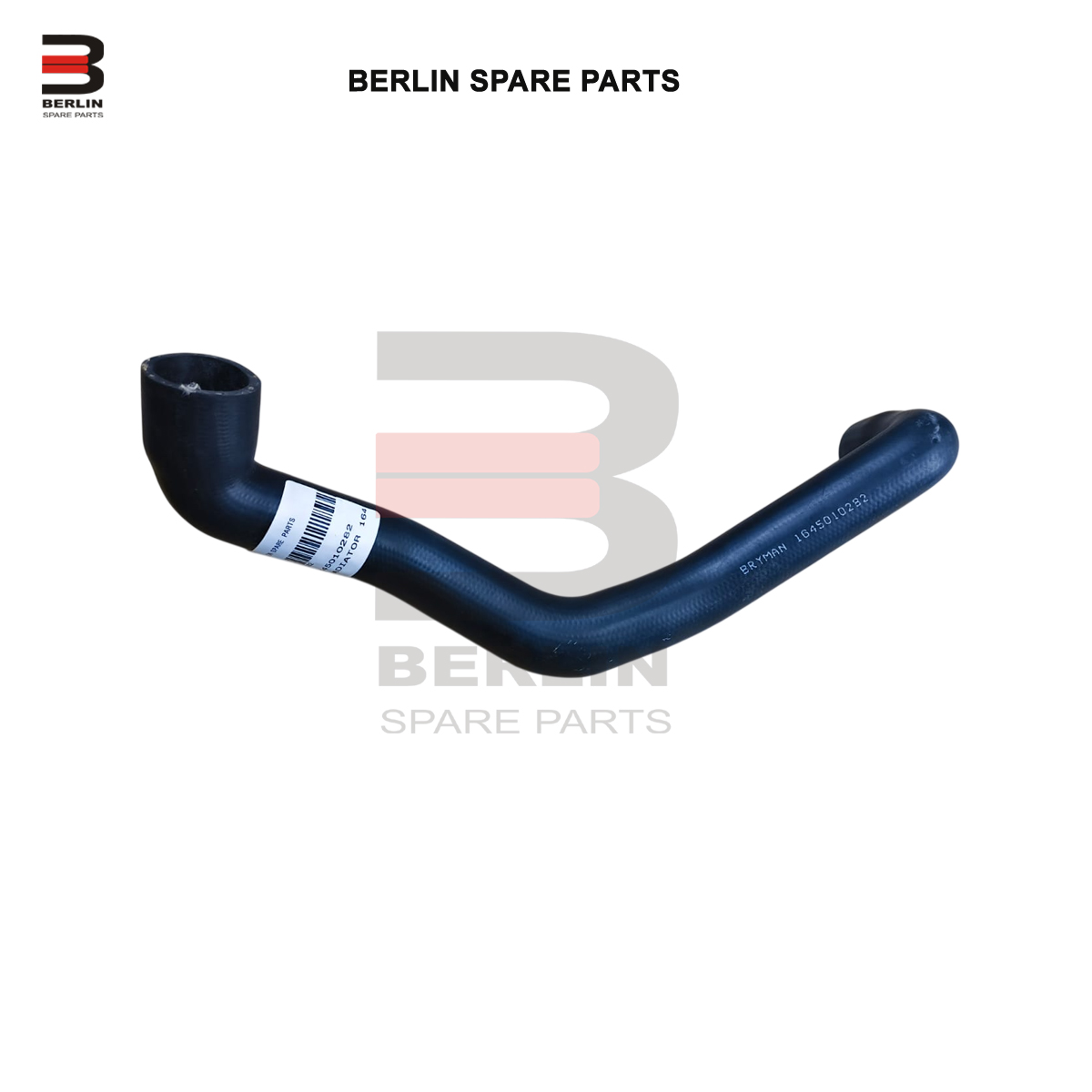 MERCEDES BENZ ML CLASS W164 UPPER RADIATOR COOLANT HOSE, BRYMAN, 1645010282 - Image 3